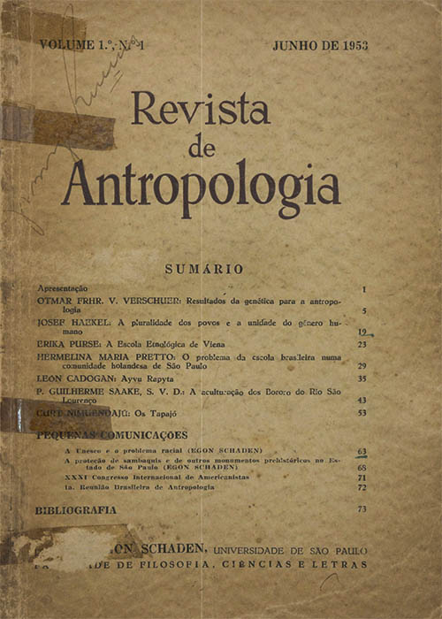 Revista De Antropologia Social