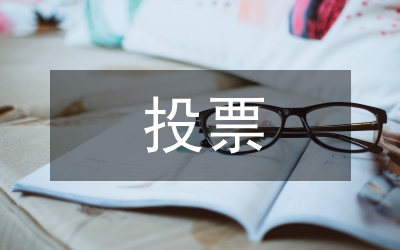 投票表決實施意見