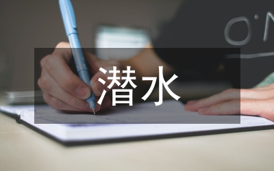 潛水旅游行業問題與對策研究