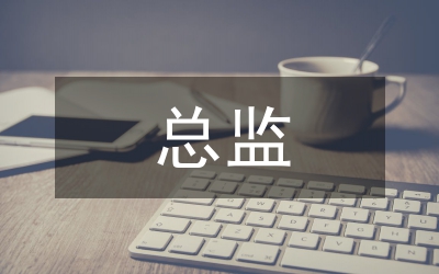 總監盡職盡責工作匯報